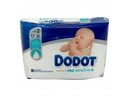 Imagen del producto Dodot Pañal pro sensitive T/2  4-8kg  36uds