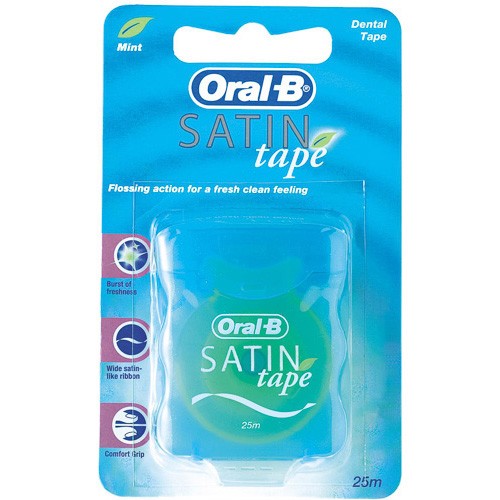 OralB Satin Tape Cinta dental Menta 25ml